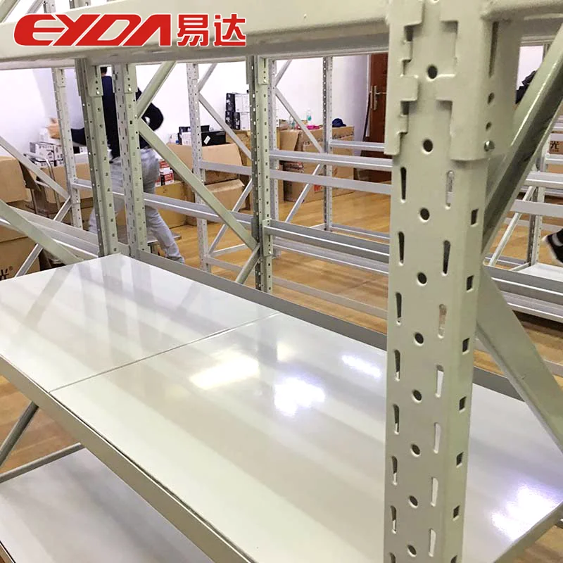 Industrial Steel High Loading Capacity Long span metal shelf rack for warehouse metal storage racks eyda
