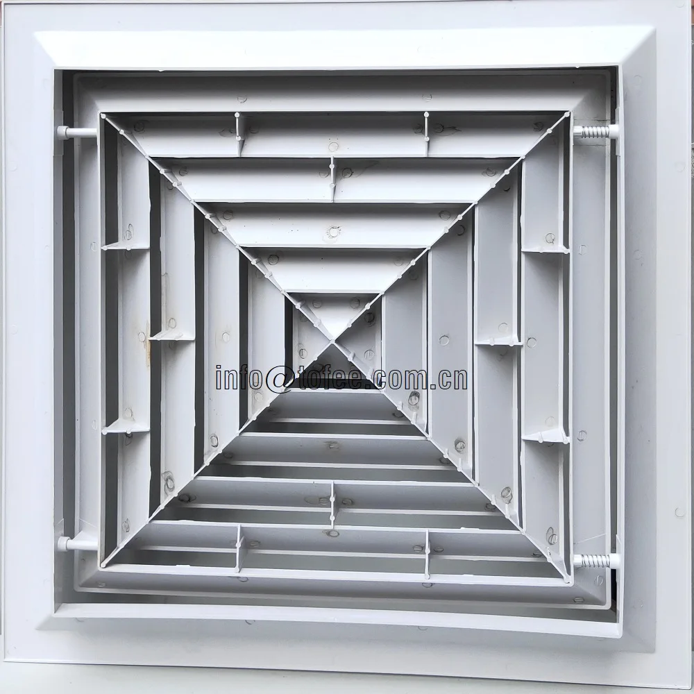 ABS Plastic Square Ceiling Diffuser