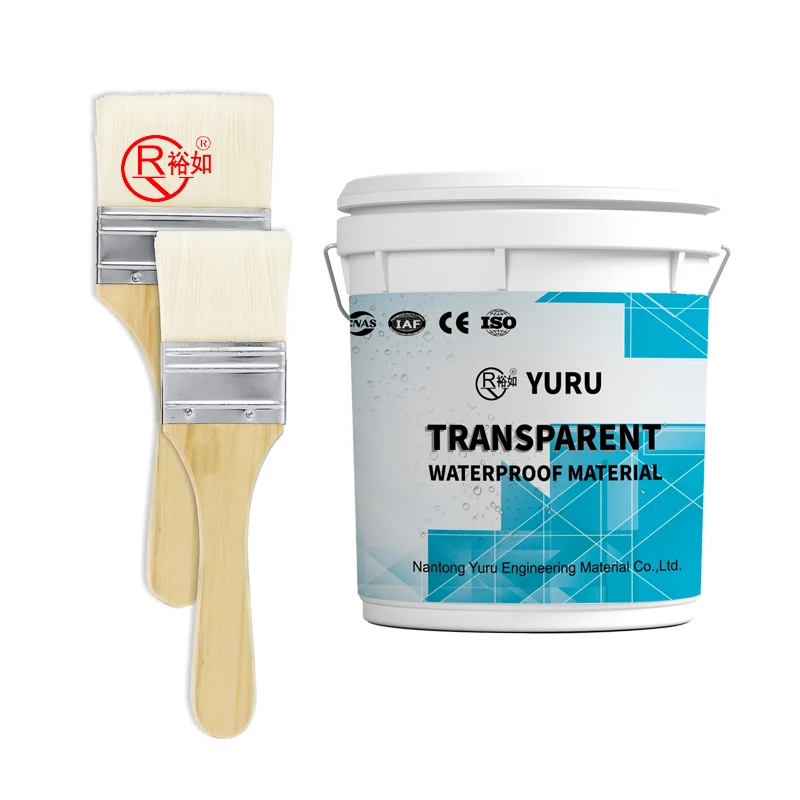 Yu Ru Roof Repairs Wall Paint Waterproofing Coating Transparent Waterproofing Glue