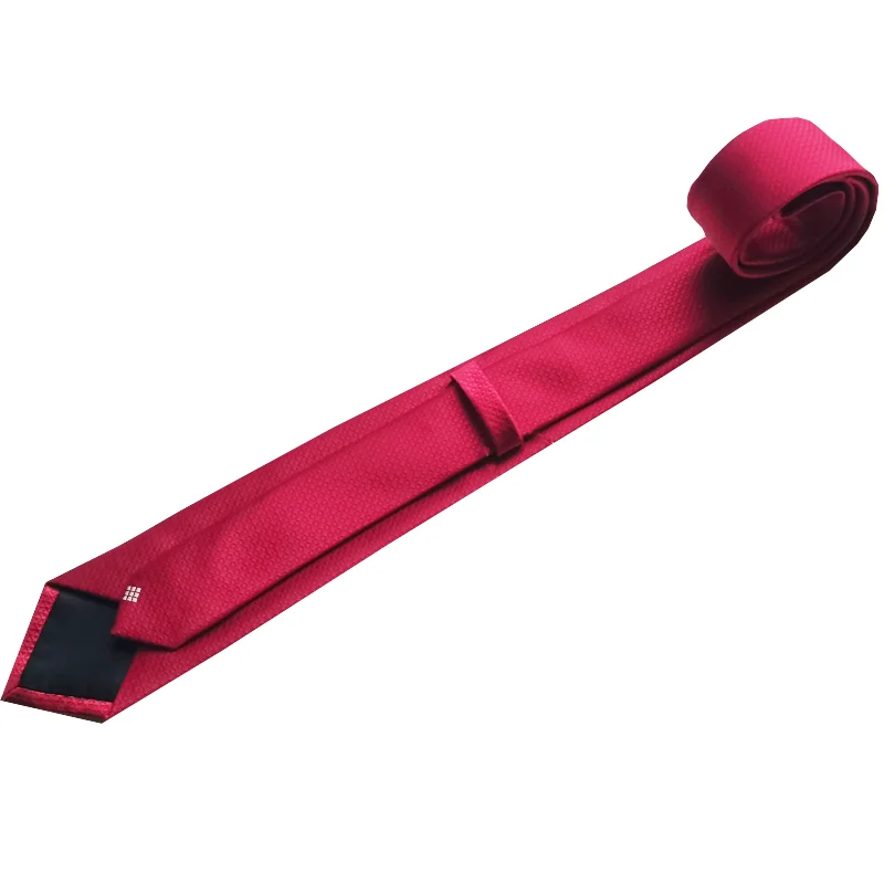 Индивидуальный тканый галстук высокого качества с логотипом