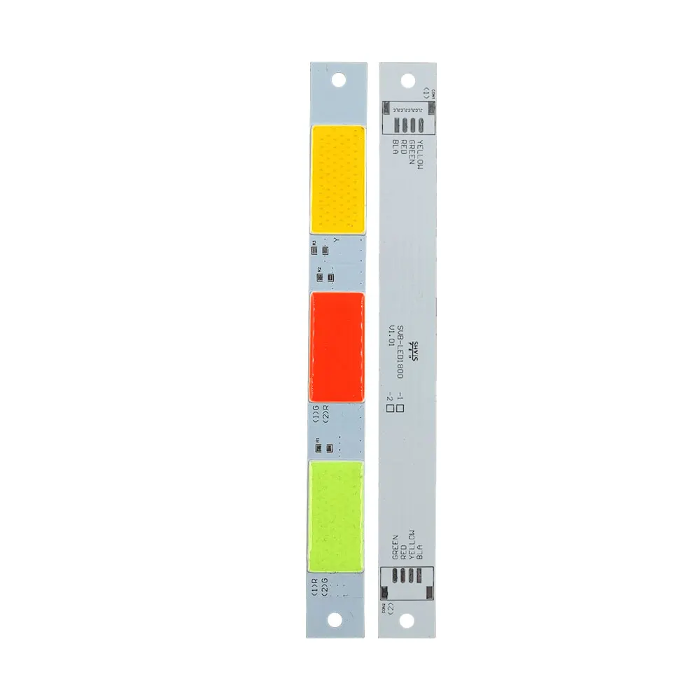 RGB LED COB Strip RGBW Three Color 3V 5V 12V LED Lamp for Face-Recognition Lighting Bulb Signal Lights