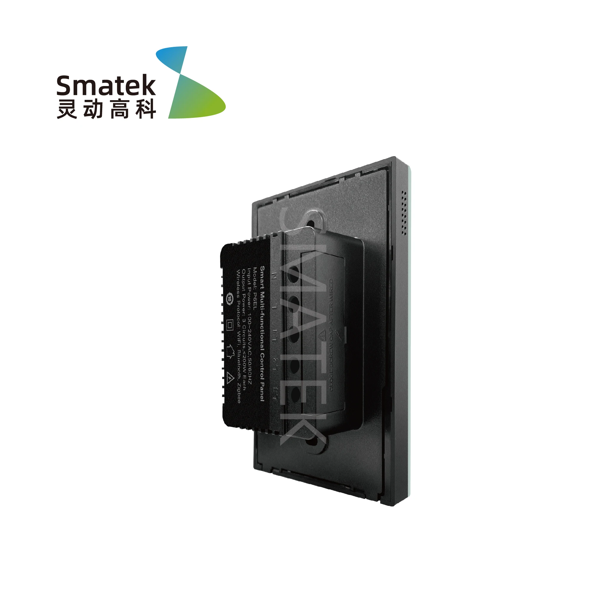 Tuya Linux 4' Smart Home Central Control Panel for Smart Home Appliances Built in Tuya Zigbee Gateway Hub Wall Switches Socket