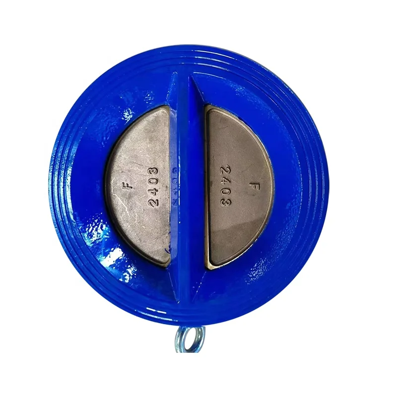 High Quality Wcb Metal Non Return Dual Plate Wafer Water Check Valve