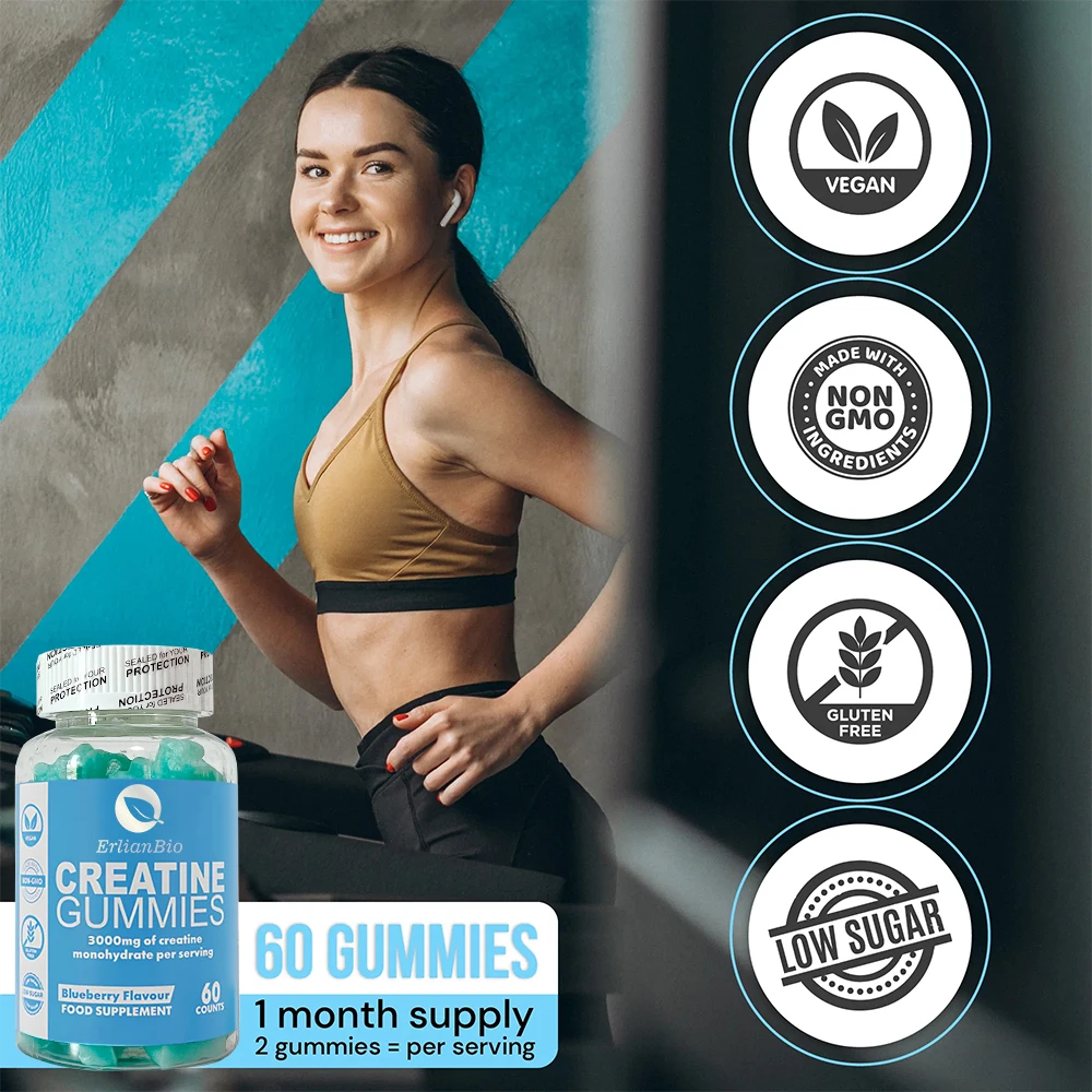 Muscle nutrition supplement soft creatine monohydrate improves exercise rehabilitation enhances explosive power soft creatine