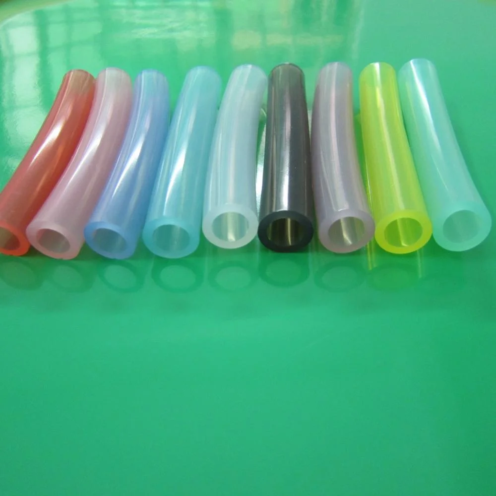 Customized China Factory Heat resistance transparent food grade silicone hose
