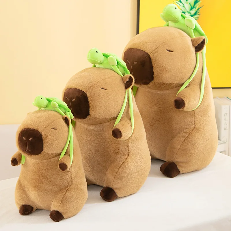 Новая фигурка Capibala плюшевая игрушка Capybara рюкзак милые детские подарки оптовая продажа от фабрики