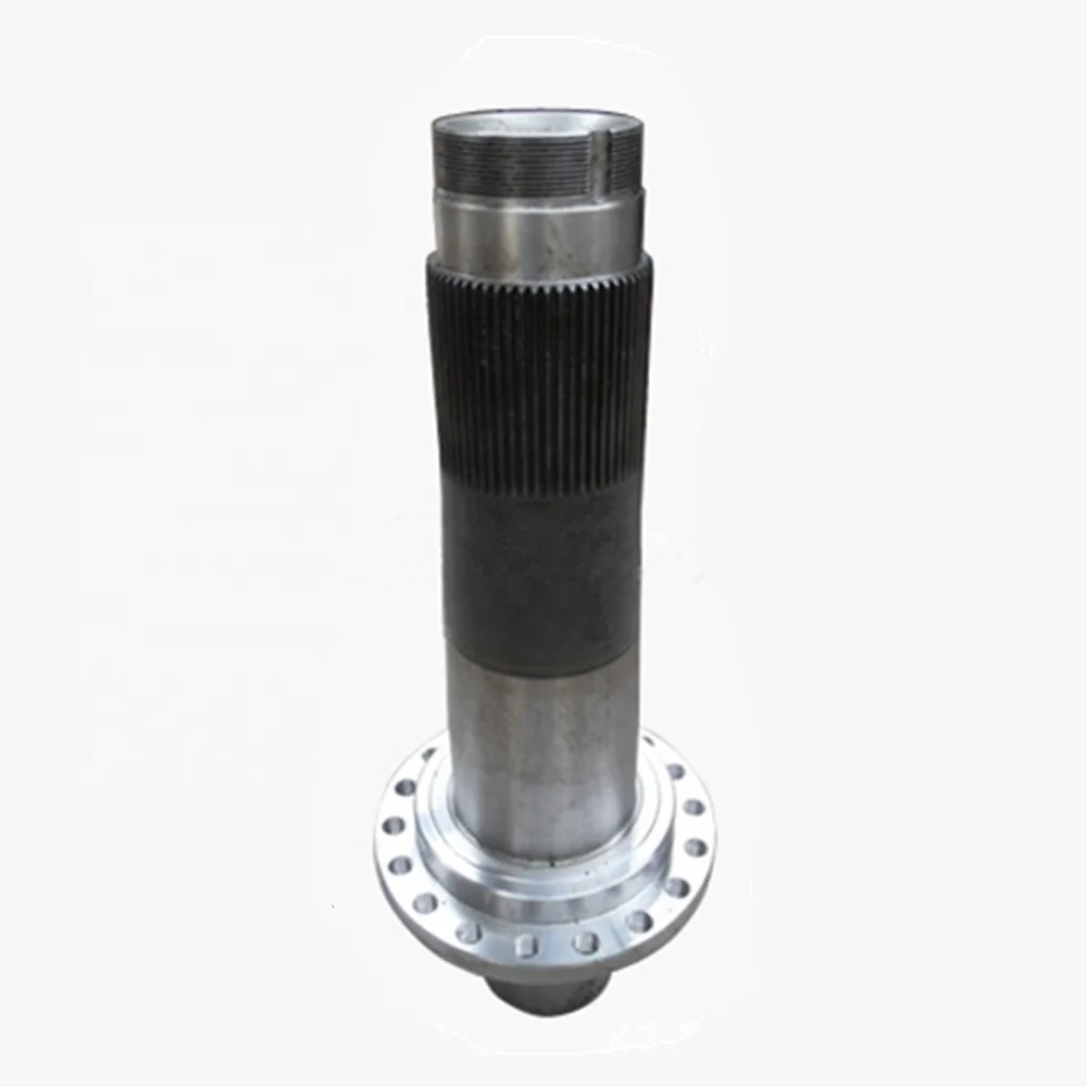 Online Customization Factory Direct Fast Dispatch Forged Axle Spindle For Heavy Duty Truck