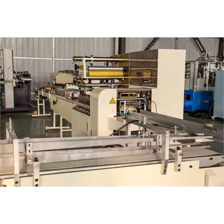 Semi Auto Film Plastic Bags Napkin Tissue Paper Facial Tissue Paper Drawing Packing Machines