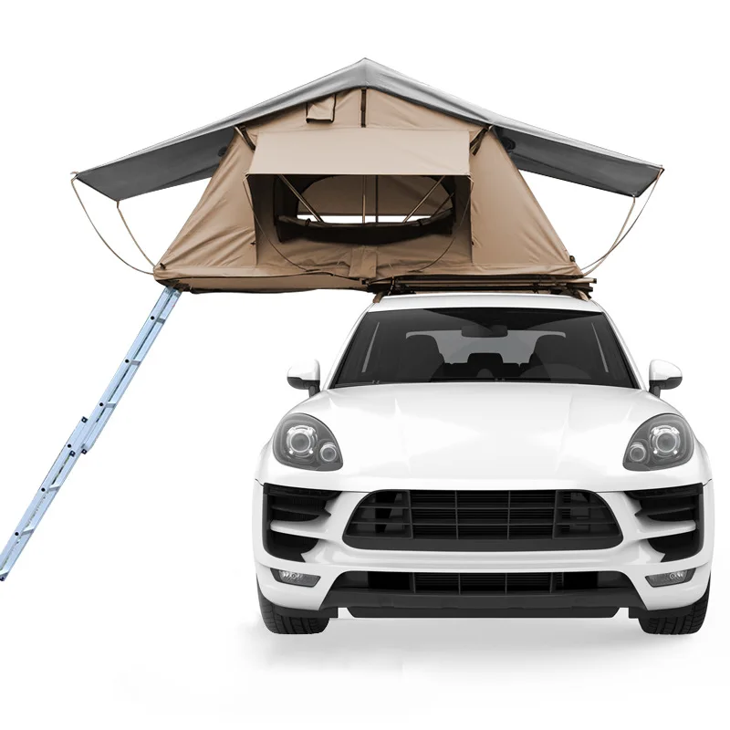 Easy Carry Quickly Automatic Opening Camp car roof top tent windproof outdoor 3-4 person tent camper 270 awning canvas