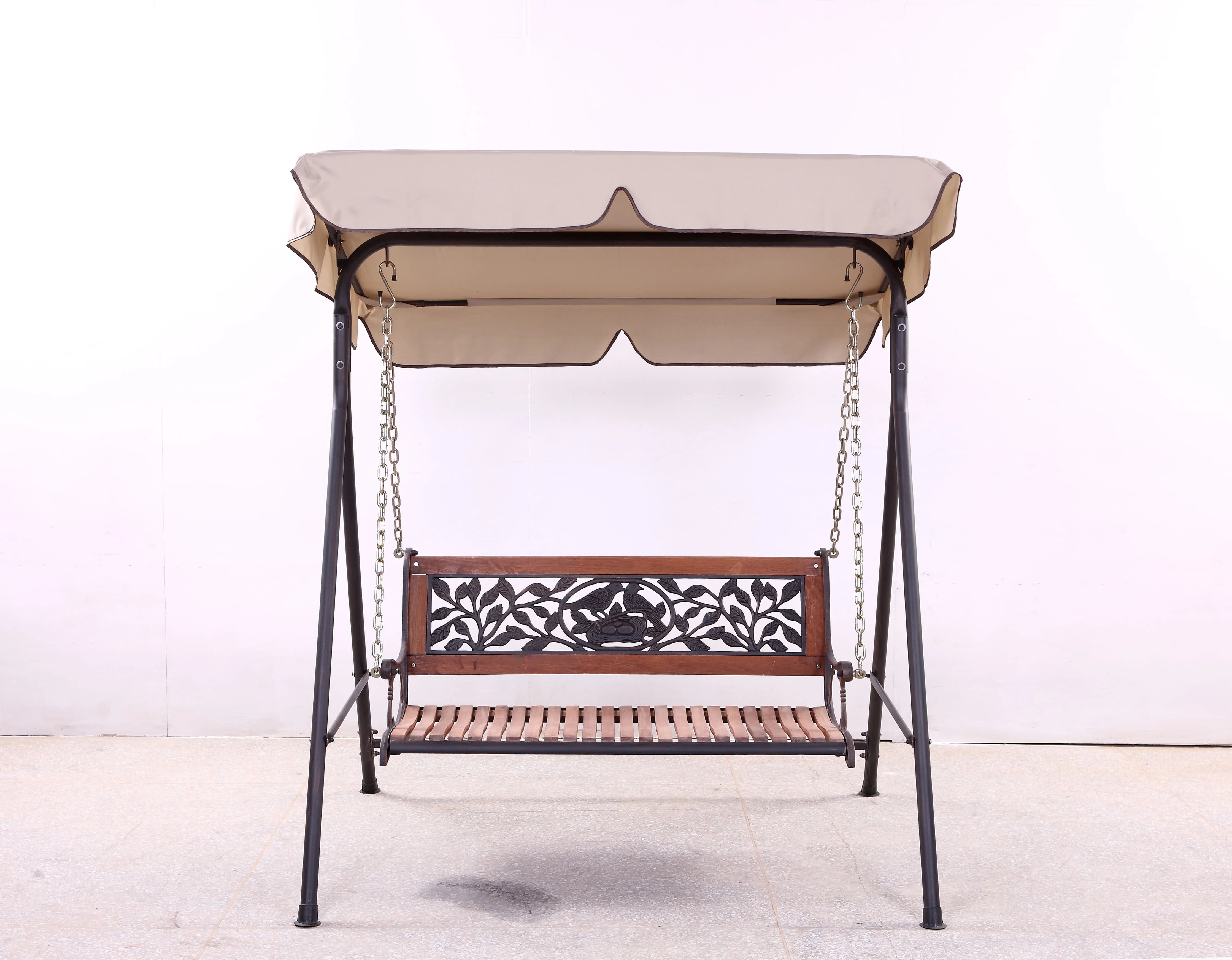 Outdoor Garden Swing Chair with Canopy Patio Swing for Use in the Patio or Yard