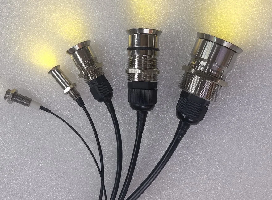 Fiber optic Light Waterproof Stainless Steel Buried End Fittings Underwater End Pieces