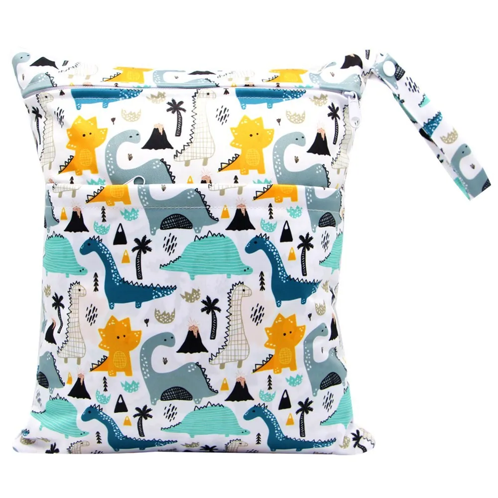Wet&Dry Waterproof Baby Diaper Bag Multi-function Diaper Bags Mommy Travel Bag medium size