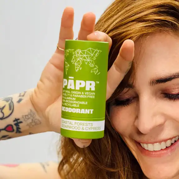 Eco-friendly Kraft Cardboard Mini High Quality Lip Balm Push Up Paper Tube 5g Deodorant Container Oil-resistant