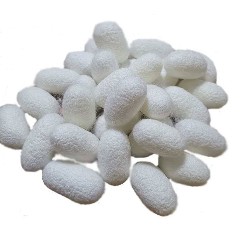 100 натуральный шелковый кокон для ухода за кожей, кокон для шелкопряда