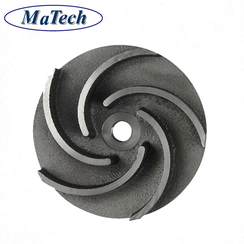 Metal Fabrication Precisely OEM Cast Iron Pump Impeller Casting