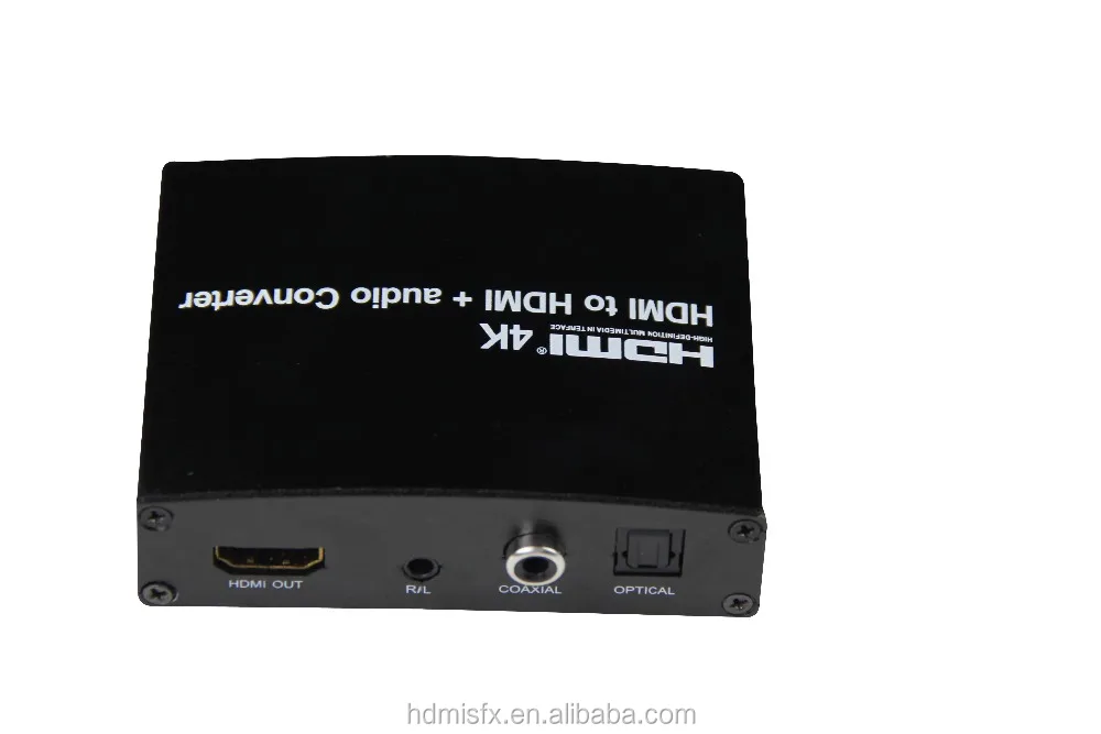 HDMI к HDMI + аудио (SPDIF + 3.5 мм) вытяжка конвертер