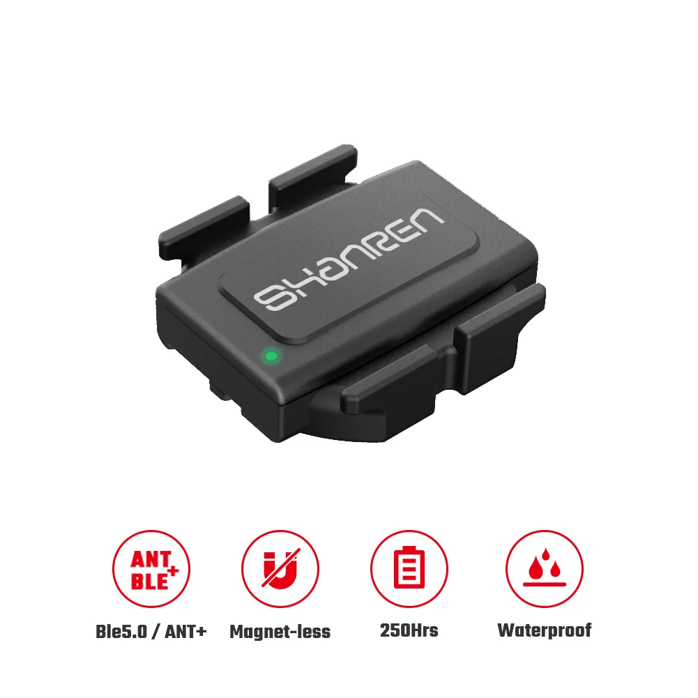 
Ble5.0 ANT speed cadence sensors wireless for Shanren sports Strava Wahoo fitness 