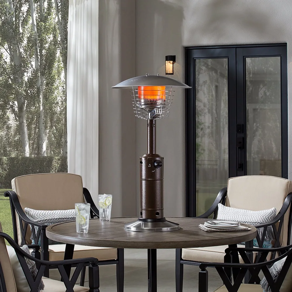 Small Outdoor Wholesale 2023 new type Table Top gas Heater Portable Decoration patio Heater