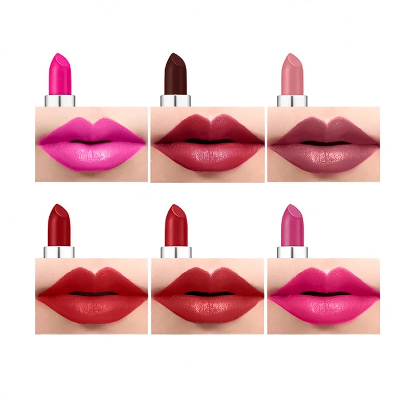 Best Selling Private Label New Design Long Lasting Non-stick Cup Smooth Velvet matte waterproof bullet lipstick