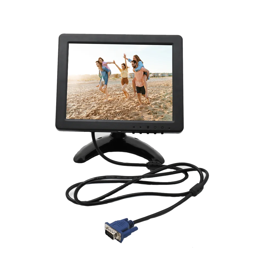 8 Inch Monitor Raspberry Pi LCD TFT Touch Screen Display HDMI DVI VGA 4:3 Touch Screen Monitor Vesa 75 OEM Monitor