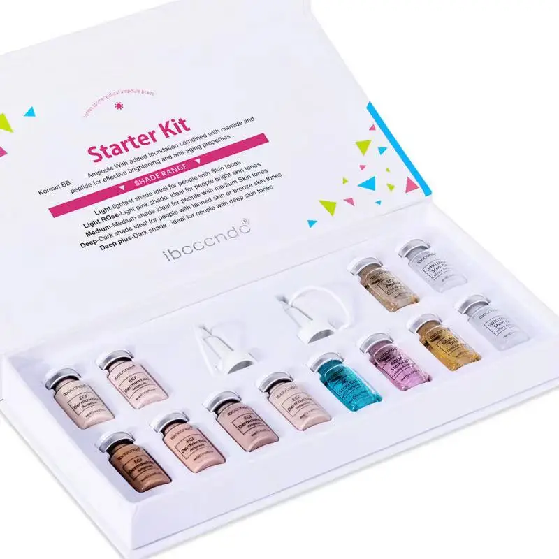 12 шт./кор. 8 мл Bb крем Корея сыворотка BB Microneedling тональный Glow отбеливание кожи Осветляющий