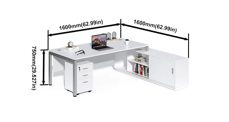 Design Custom Retro Classic Office Furniture CEO Wooden Executive Desk Manager Desk With Drawer Industrial Boss Office Desk
