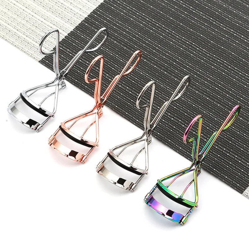 Wholesale Cheap Eye Lash Curler Comb Magic Curl Stainless Steel Private Label Black Eyelash Curler