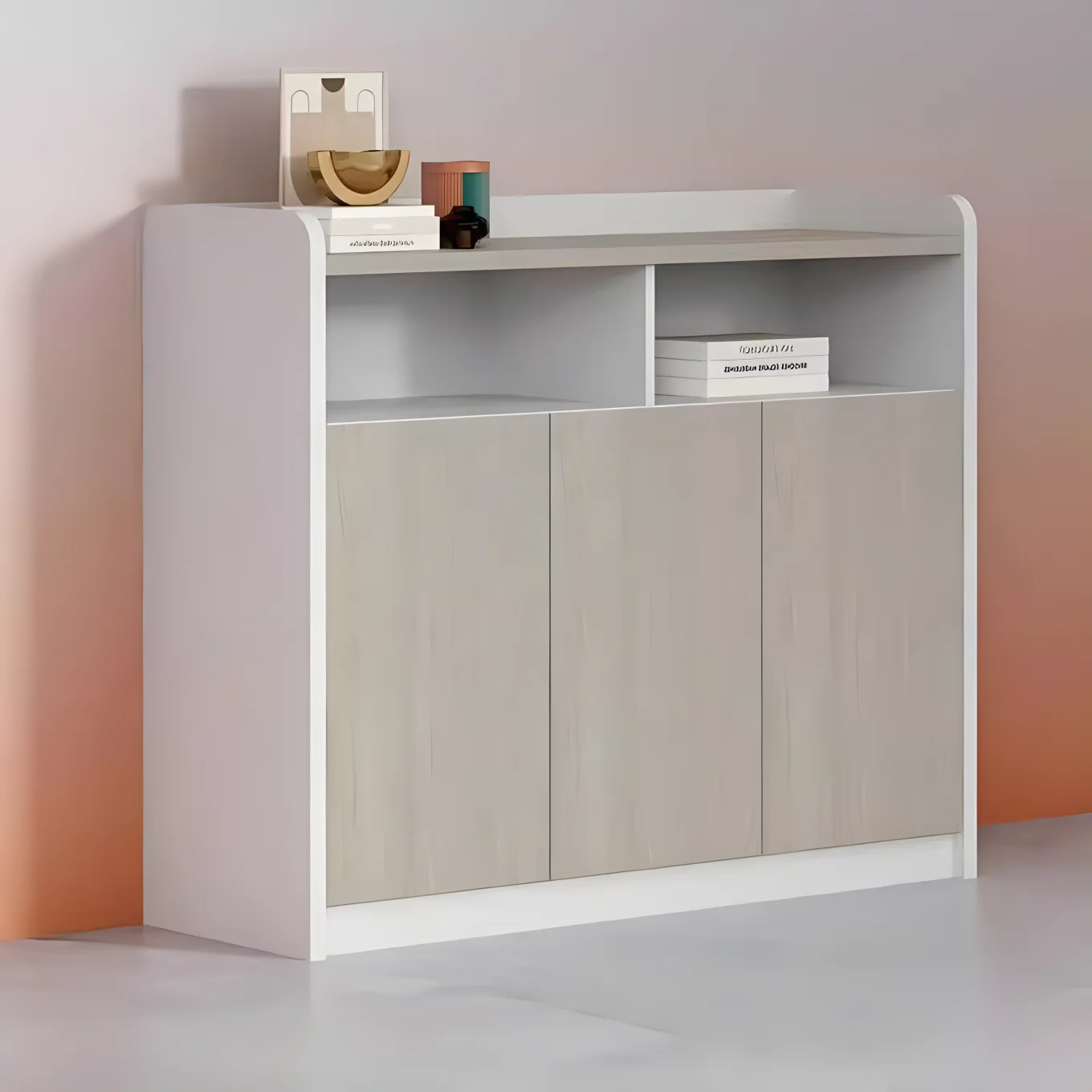 Office Flower-trough cabinet Flower rack decoration partition wall cabinet