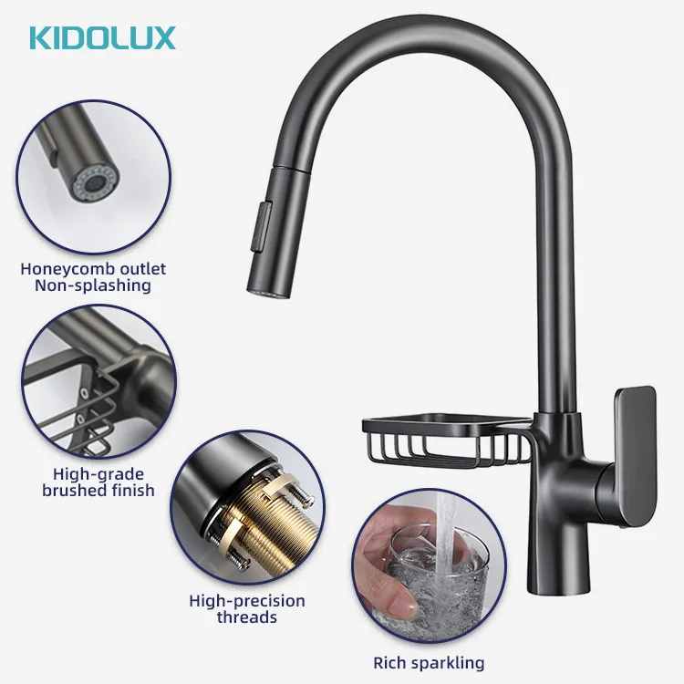 Kidolux Золотая корзина для мыла