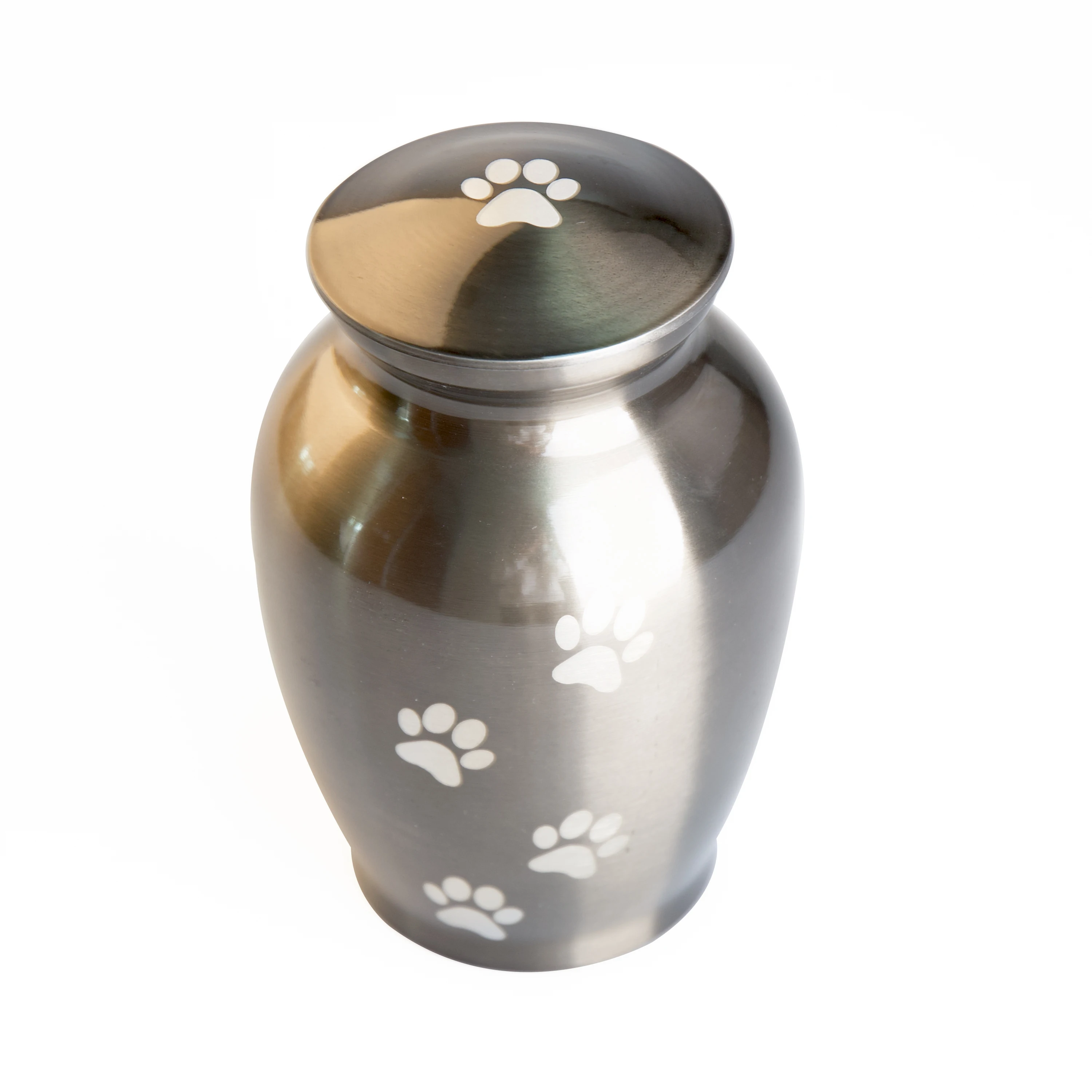 Economy Paw Print Pet Dog Urn Boxes Cremation Urn for Ashes