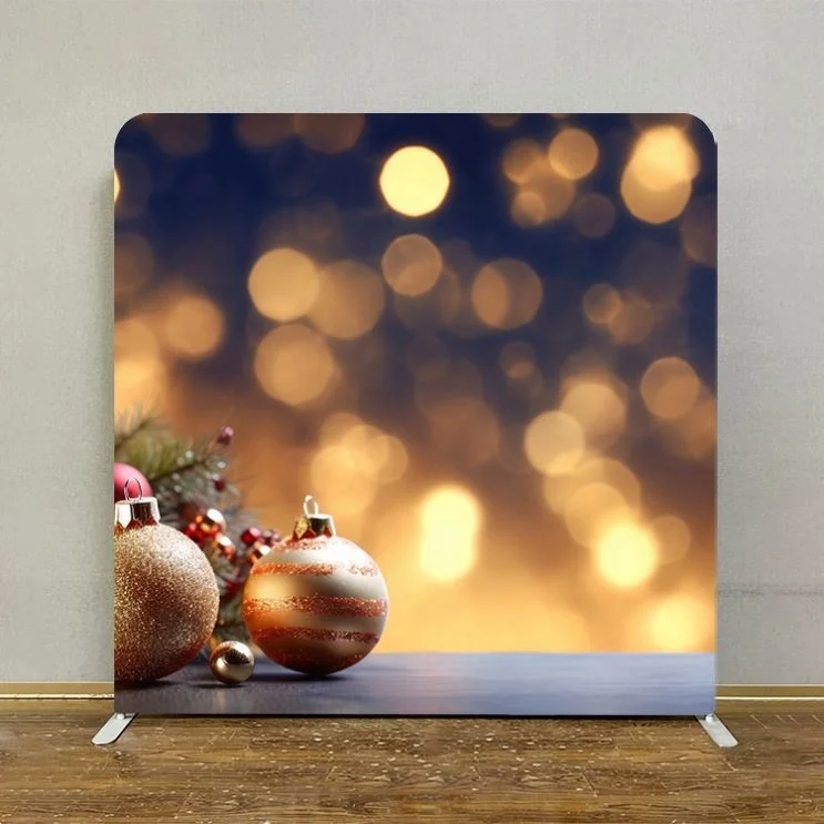 Cheap Street Banners Outdoor Advertising Wedding Tension Fabric Display Backdrop Stand