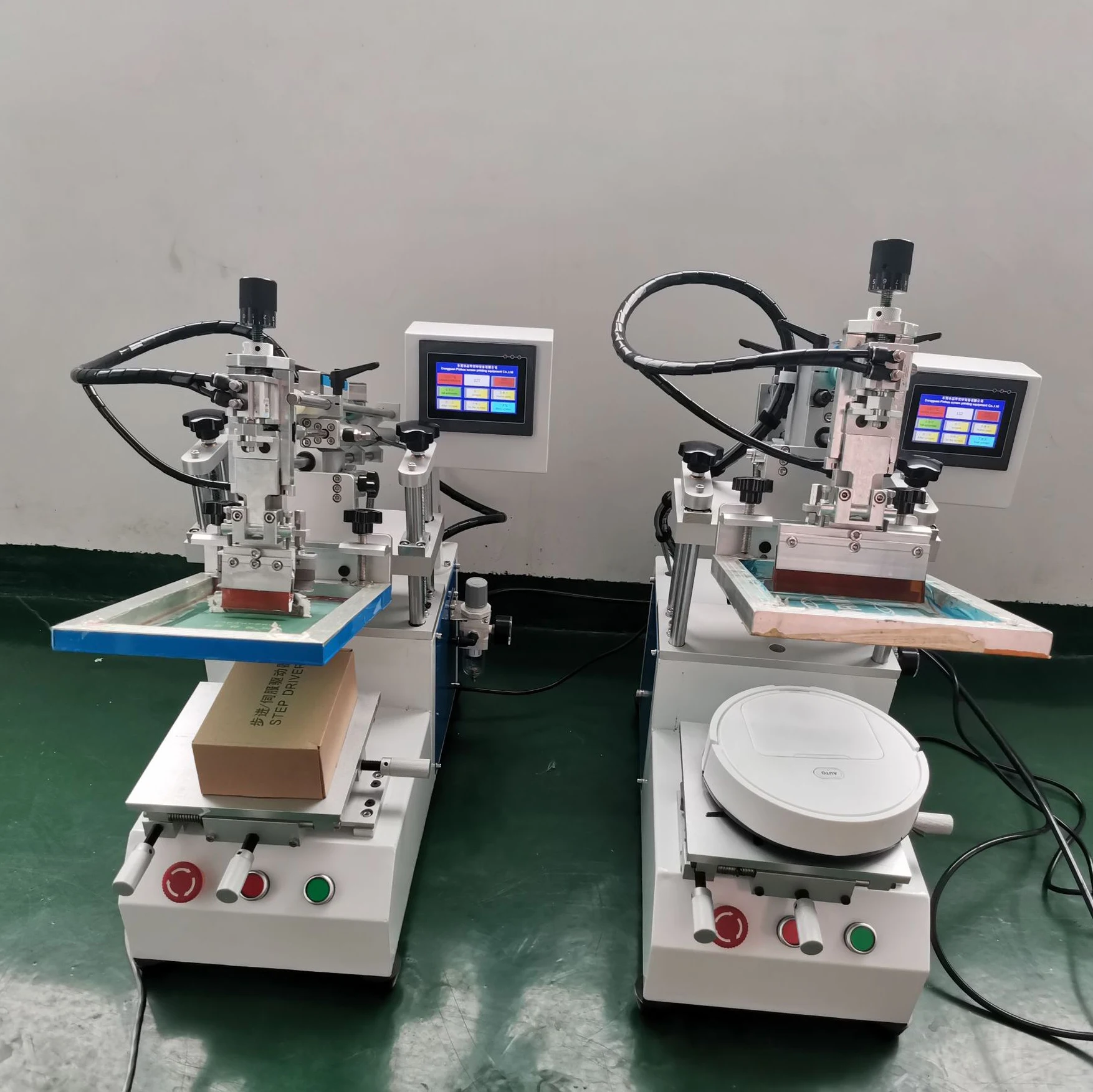 Semi Automatic Plastic Hardware Acrylic Screen Printer Sunglasses Shoe Pad Silk Screen Printing Machine