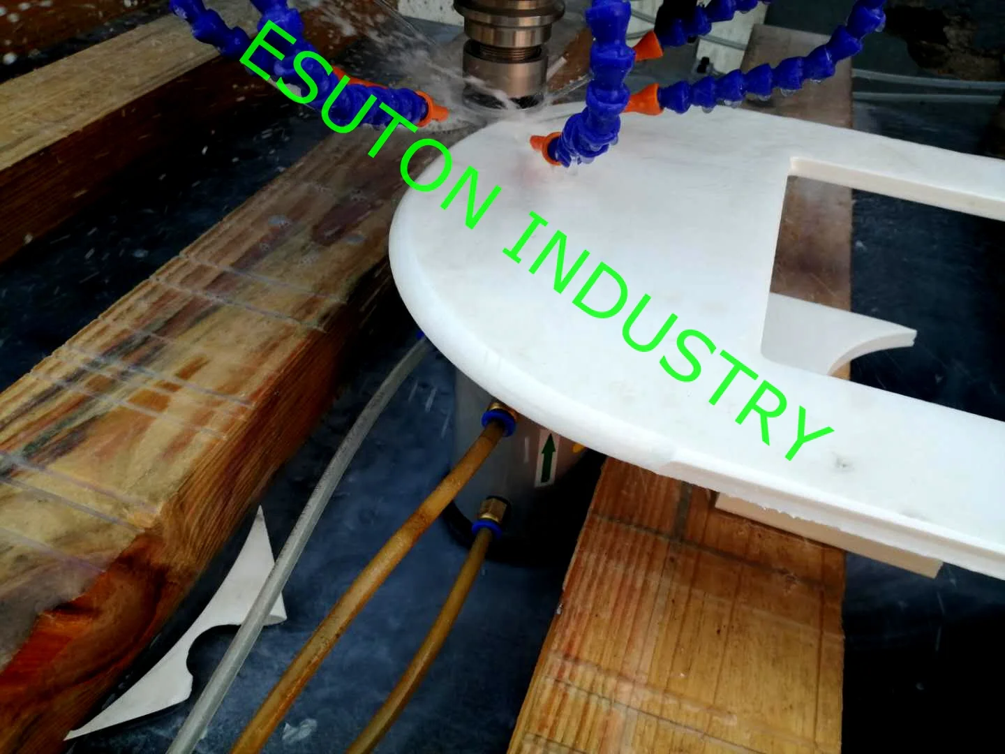 granite quartz marble stone cnc machine countertops edge sink 45 joint edge cutting edge shape grinding polishing sink cutting