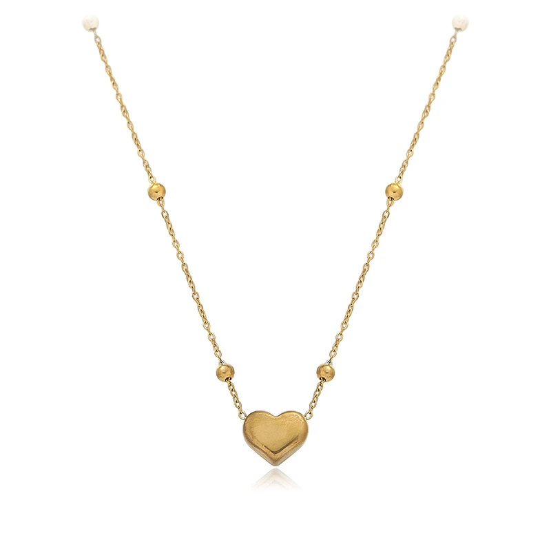 Aimgal Jewelry Wholesale new love titanium steel necklace female