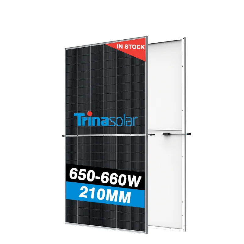 Солнечные панели Tier 1 Brand Trina 600W 660W 670W 210mm в наличии с оригинальной фабрики сертификатами TUV