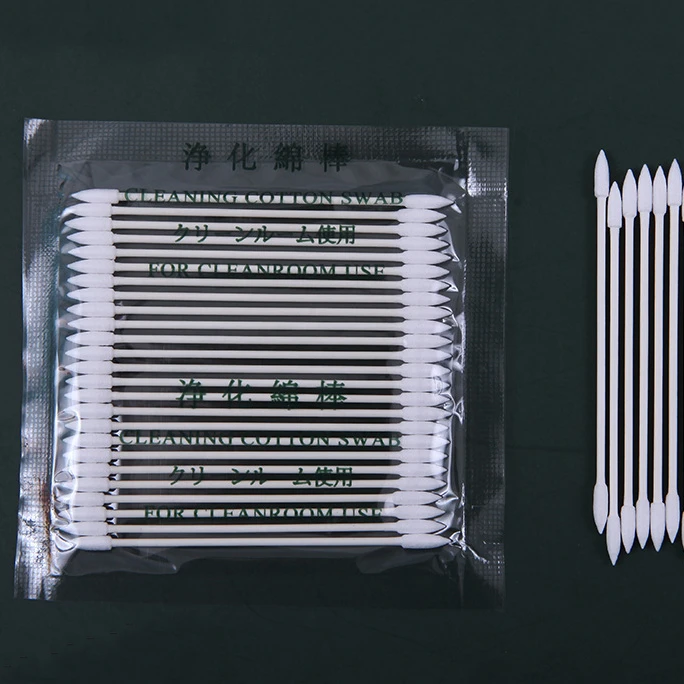 25PCS Mini Double Pointed Head Paper Stick Cotton Bud Swabs and makeup cleaning  Sharp Point Cotton SwabCotton Swab