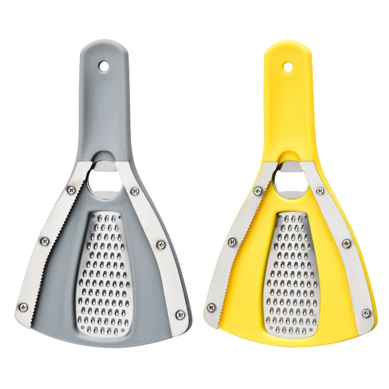 Hot Sale 2-in-1 Kitchen Gadgets Plastic Handle Bottle Opener and Fruit Vegetable Peeler for Home Use