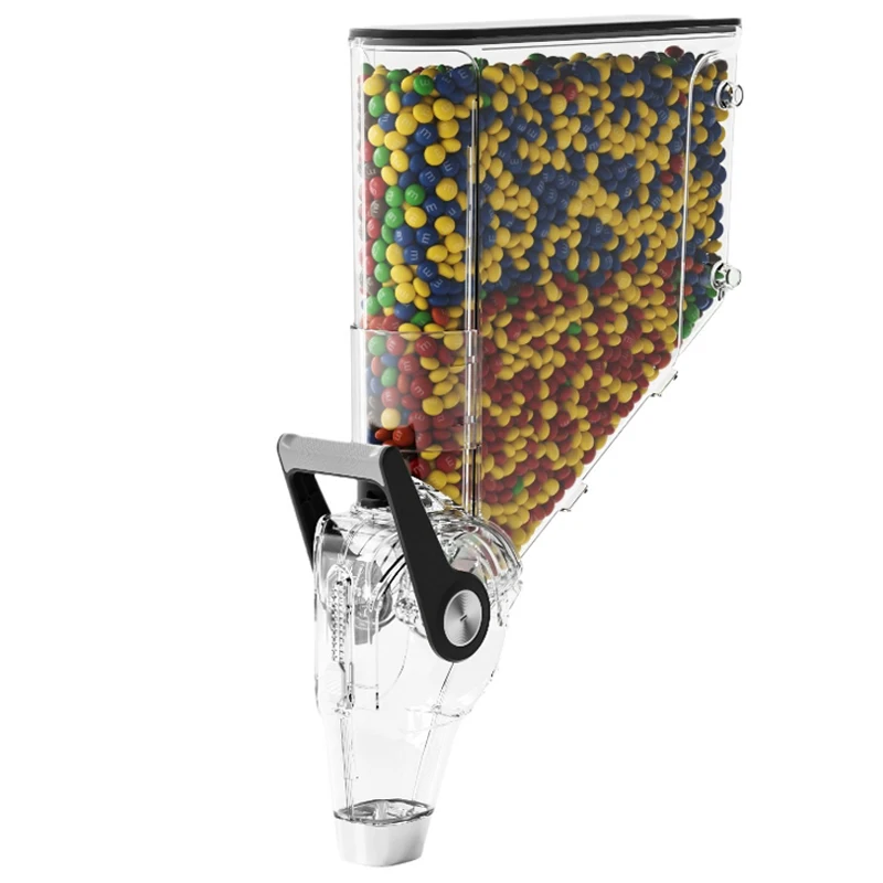Manufacturer Custom Clear Plastic Candy Dispenser Dry Fruit Storage Acrylic Bulk Cereal Food Containers