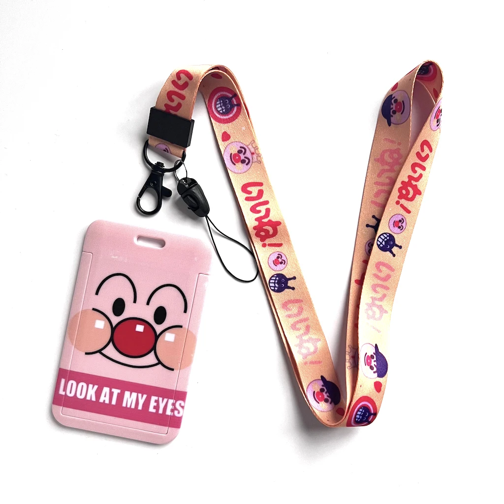 Factory Cartoon Card Holders Lanyard For Promotion Credit Business PVC Custom Card Covers Plastic