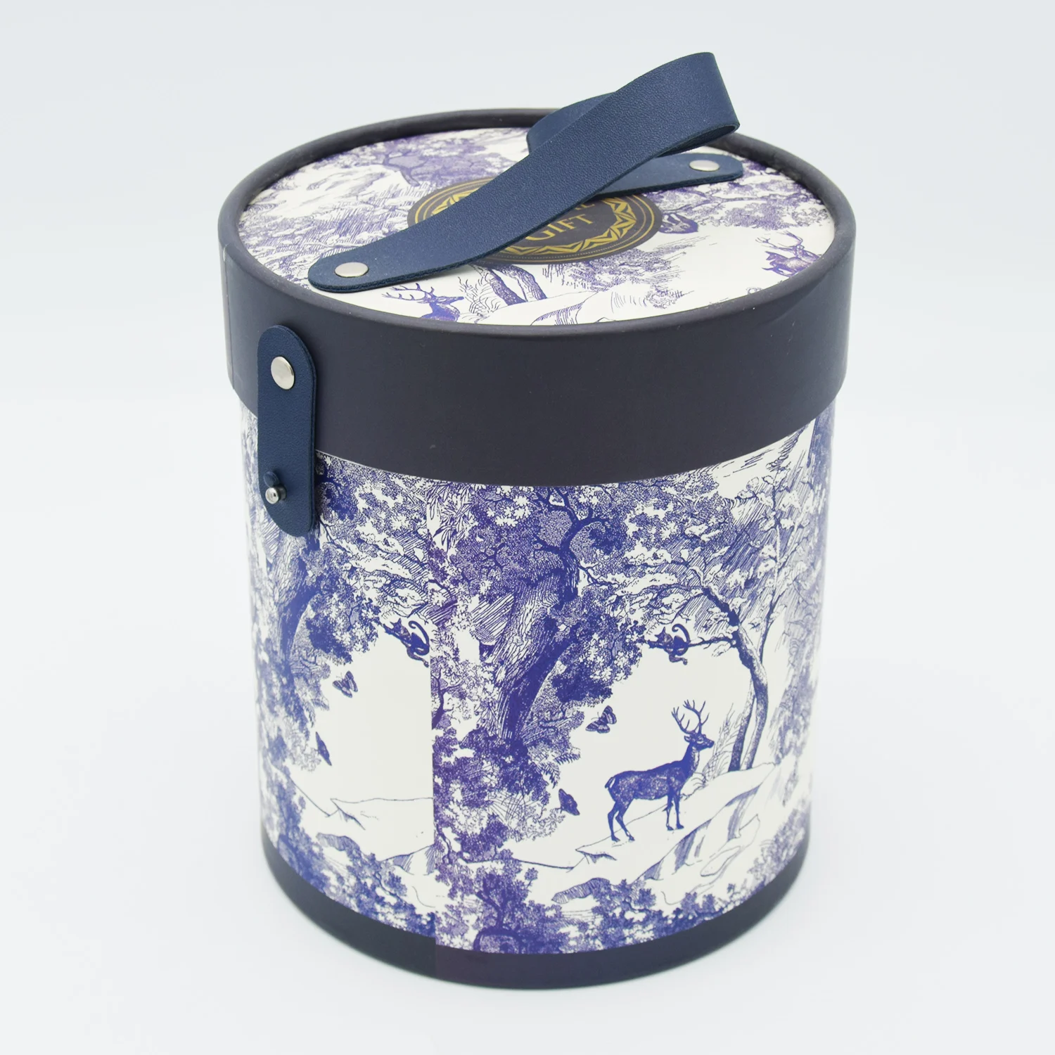 Cheap Factory Price cylinder box cylinder box packaging new style round perfume cylinder gift box