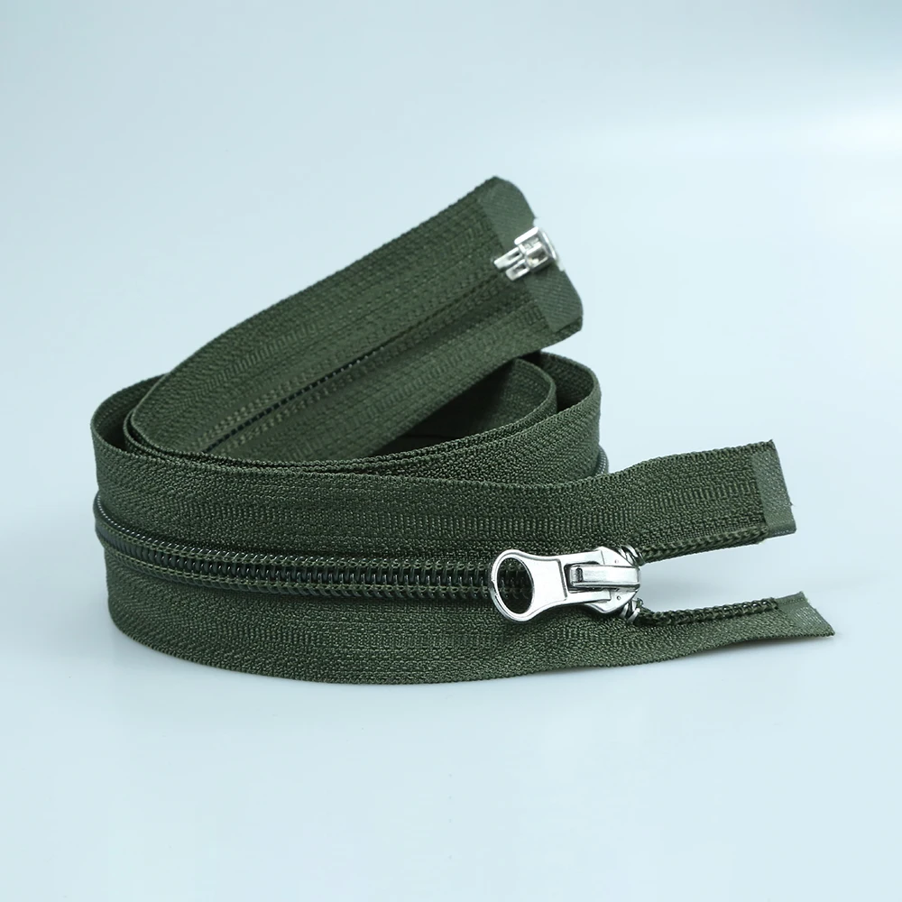 Wholesale jeans accessories custom closed end metal zipper for jeans