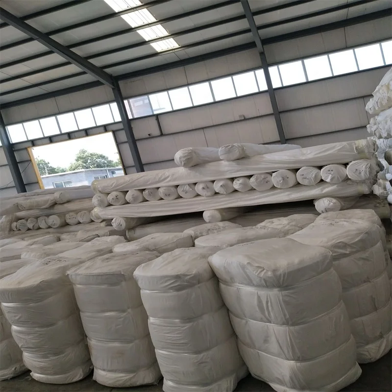 Manufacture of 50 polyester 50 cotton percale white hotel and resorts bedding fabric