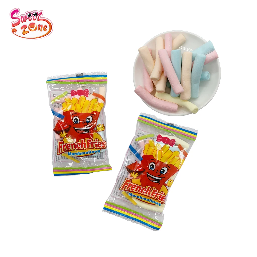 French fries shape Marshmallow Soft Cotton Candy