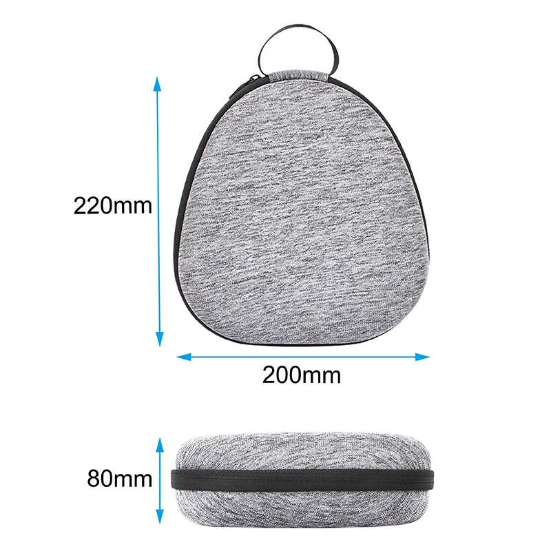 High Quality OEM & ODM Custom Pu Material Waterproof Carrying Hard Storage Holder Eva Headphone Pouch Case Suppliers