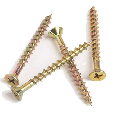 Countersunk head wood chipboard screws zinc plated galvanized direct factory price