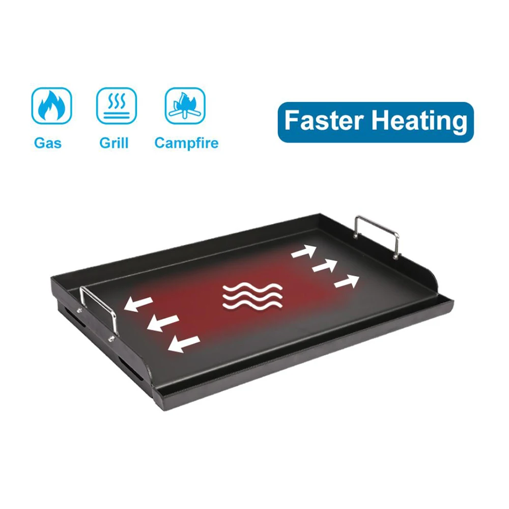 Wholesale Commercial Griddle Grill Burger Grill Stainless Steel Table Top Griddle for Restaurant