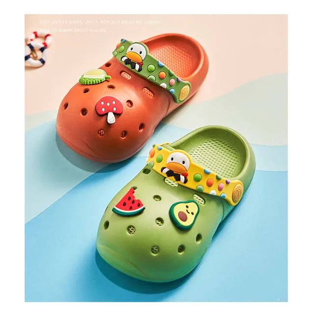 2021 Fashion Girls Slide Slipper Children Summer Slippers Cartoon Anti-slip non-slip durable fashion Slides slippers