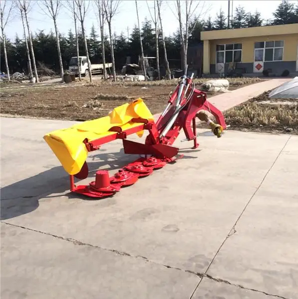 Tractor pto driven disc lawn mower/tractor suspended lawn mower/pasture specific lawn mower