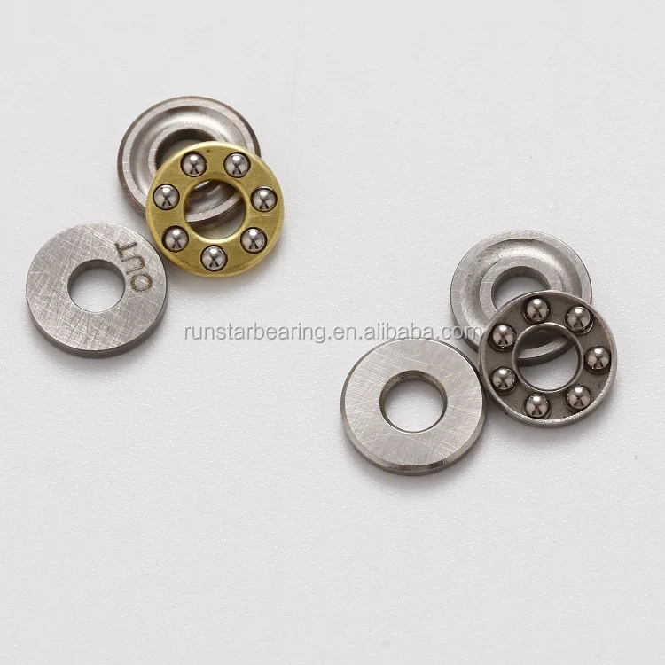 ISO9001:2015 MANUFACTURER F3-8M 3*8*3.5MM   THRUST BALL BEARING