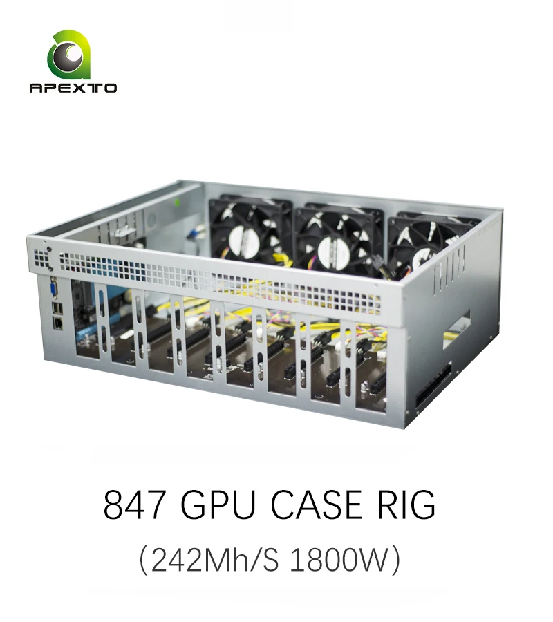 Factory Selling Server Chassis Computer Case PC Case Motherboard psu 8 Graphics Card 847 Server Case